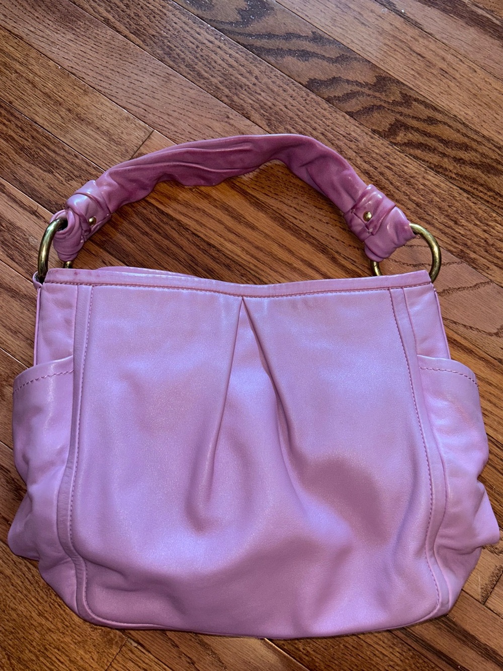 Coach Parker Hobo Lavender Shoulder Bag